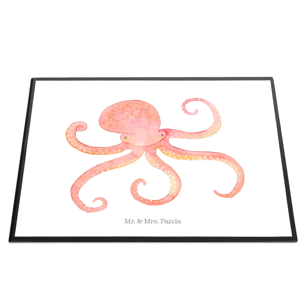 Schreibtischunterlage Tintenfisch Schreibtisch Unterlagen, Schreibunterlage, Schreibtischauflage, Bürobedarf, Büroartikel, Schreibtischunterlage Groß, Schreibwaren, Tiermotive, Gute Laune, lustige Sprüche, Tiere, Wasser, Meer, Meerestier, Krake, Tintenfisch, Ozean, Arme