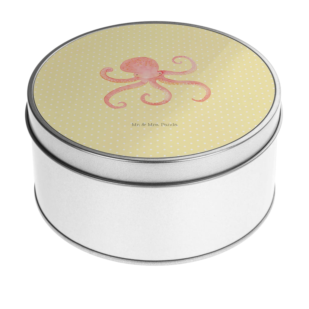 okrągła puszka z blachy Ośmiornica metalldosen, Metalldose, Runde Dose, plätzchendosen, gebäckdose, runde dosen, runde blechdosen, Blechdose, runddosen, blechdosen, dosen, Keksdose, keksdosen, Blechdose Rund, metallboxen, geschenkdosen, runde keksdosen, plätzchendose, Metalldose Rund, Metallbox, Aufbewahrungsdosen, Runde Blechdose, runddose, Vorratsdosen, Geschenkdose, Aufbewahrungsbox, runde keksdose, gebäckdosen, Vorratsdose, Aufbewahrungsdose, Dose, Lustige Sprüche, Tiere, Tiermotive, Gute Laune, Ozean, Tintenfisch, Wasser, Meerestier, Arme, Krake, Meer