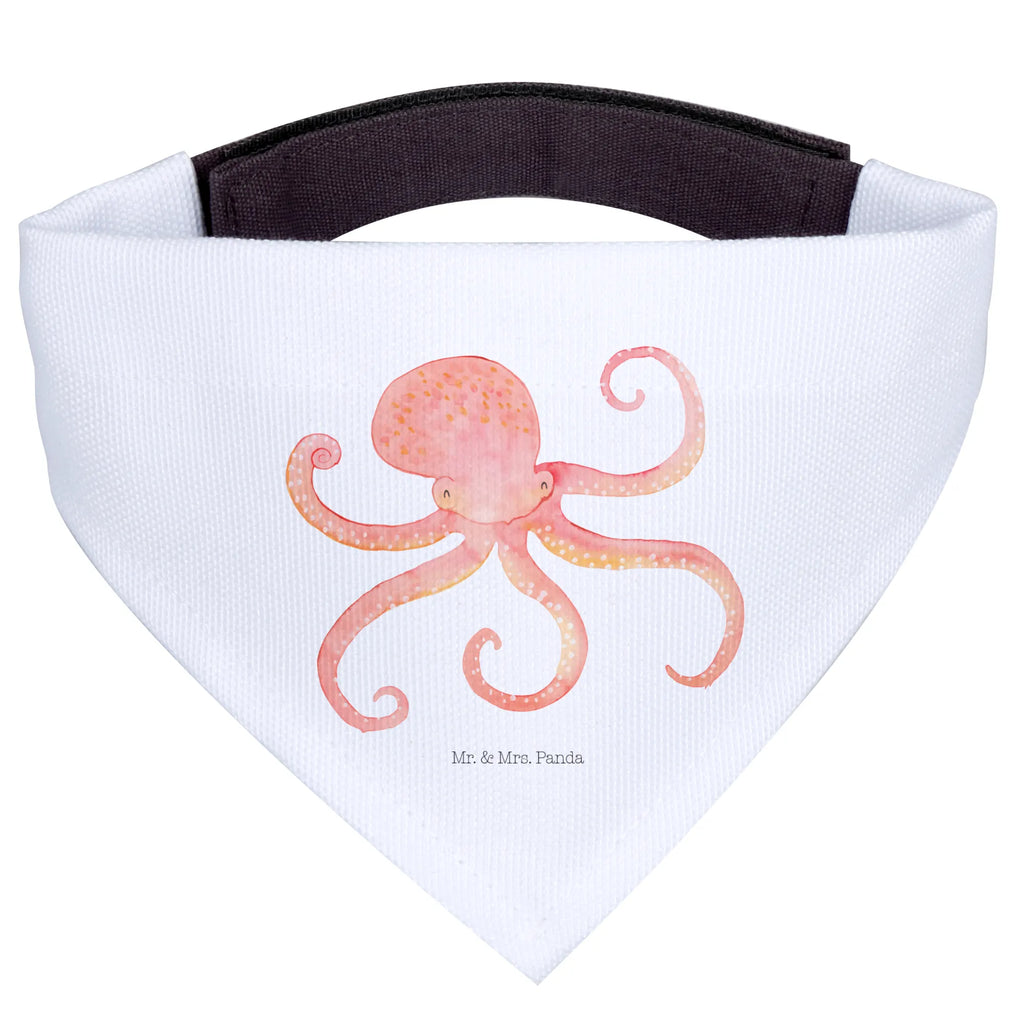 Chusta na szyję dla psa L Ośmiornica Tuch, Halstuch, Mittelgroße Hunde, Mittel, Hunde, Hundehalstuch, Lustige Sprüche, Tiere, Tiermotive, Gute Laune, Arme, Ozean, Krake, Meerestier, Tintenfisch, Meer, Wasser