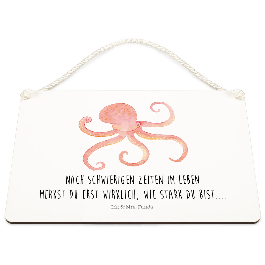 Decorative sign Squid small animals, cute, funny, cute animal motives, hand drawn, small world, funny sayings, good mood, happy, gifts, gift ideas, special gifts, animal lover, card, squid, sea, ocean, arms, octopus, sea animal, water