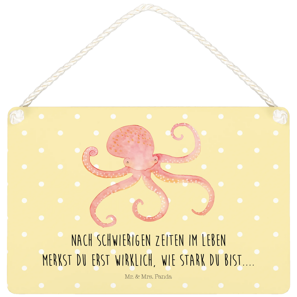 Decorative sign Squid small animals, cute, funny, cute animal motives, hand drawn, small world, funny sayings, good mood, happy, gifts, gift ideas, special gifts, animal lover, card, squid, sea, ocean, arms, octopus, sea animal, water