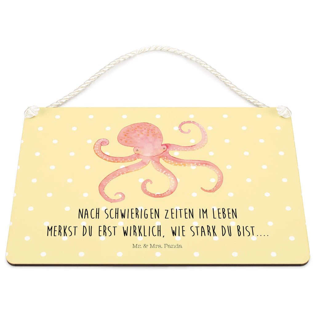 Decorative sign Squid small animals, cute, funny, cute animal motives, hand drawn, small world, funny sayings, good mood, happy, gifts, gift ideas, special gifts, animal lover, card, squid, sea, ocean, arms, octopus, sea animal, water
