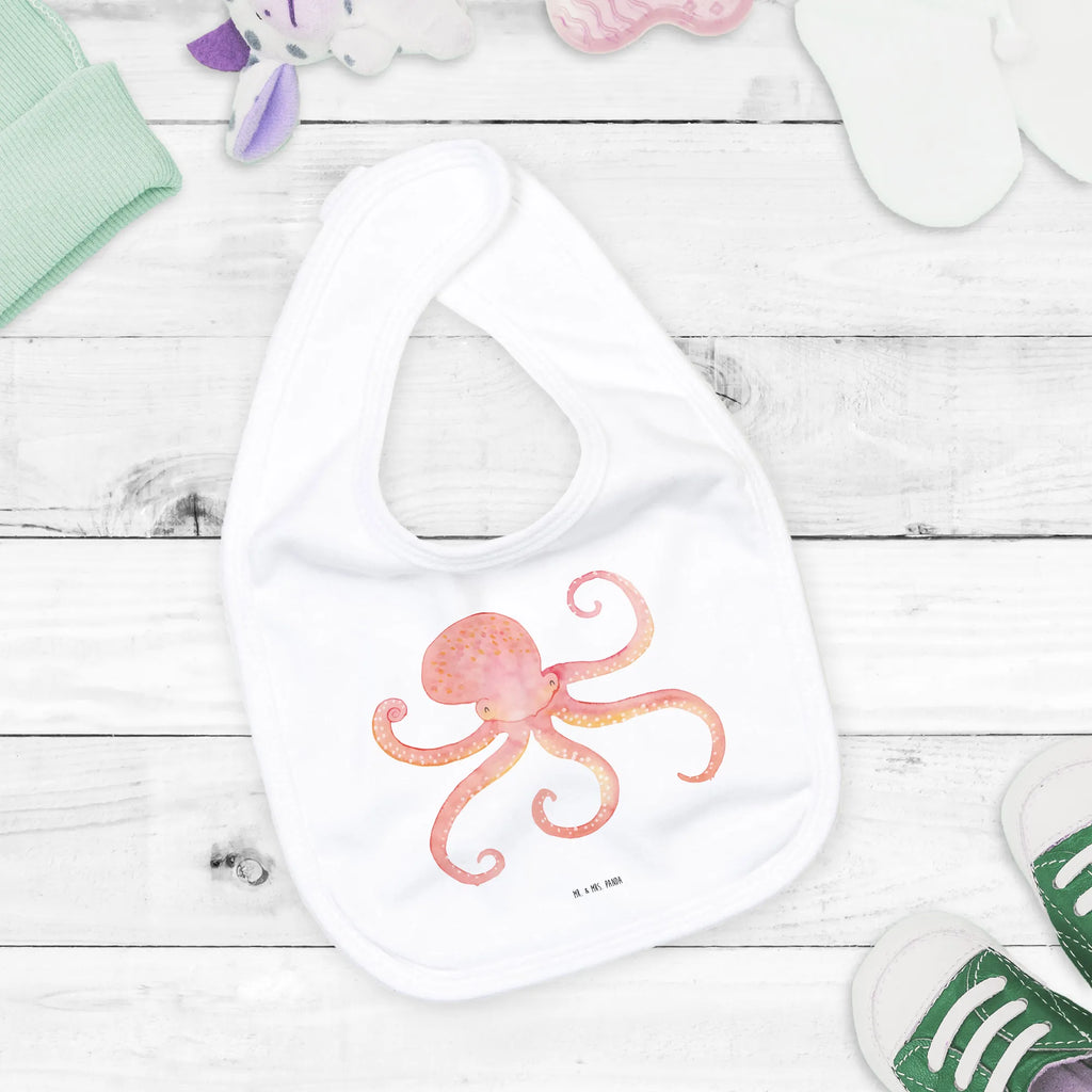 Bib Squid spit cloth, drool bib, baby party, baby bib, baby shower, toddler, small animals, cute, funny, cute animal motives, hand drawn, small world, funny sayings, good mood, happy, gifts, gift ideas, special gifts, animal lover, card, octopus, ocean, arms, sea animal, sea, water, squid