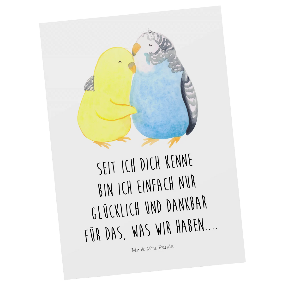 Postkarte Wellensittich Liebe bildkarte, Fotokarte, Ansichtskarten, einzelkarte, Kunstkarten, Designkarte, kunstkarte, spruchkarte, Grußkarte, Postkarten, Ansichtskarte, Postkarte, Motivkarte, Verlobung, Freund, Partner, Heiratsantrag, Freundin, Liebesgeschenk, Ehemann, Hocheitstag, Ehefrau, Heiraten, Jahrestag, Liebe, Kuscheln, Vertrauen, Nähe, Vögel, Wellensittich