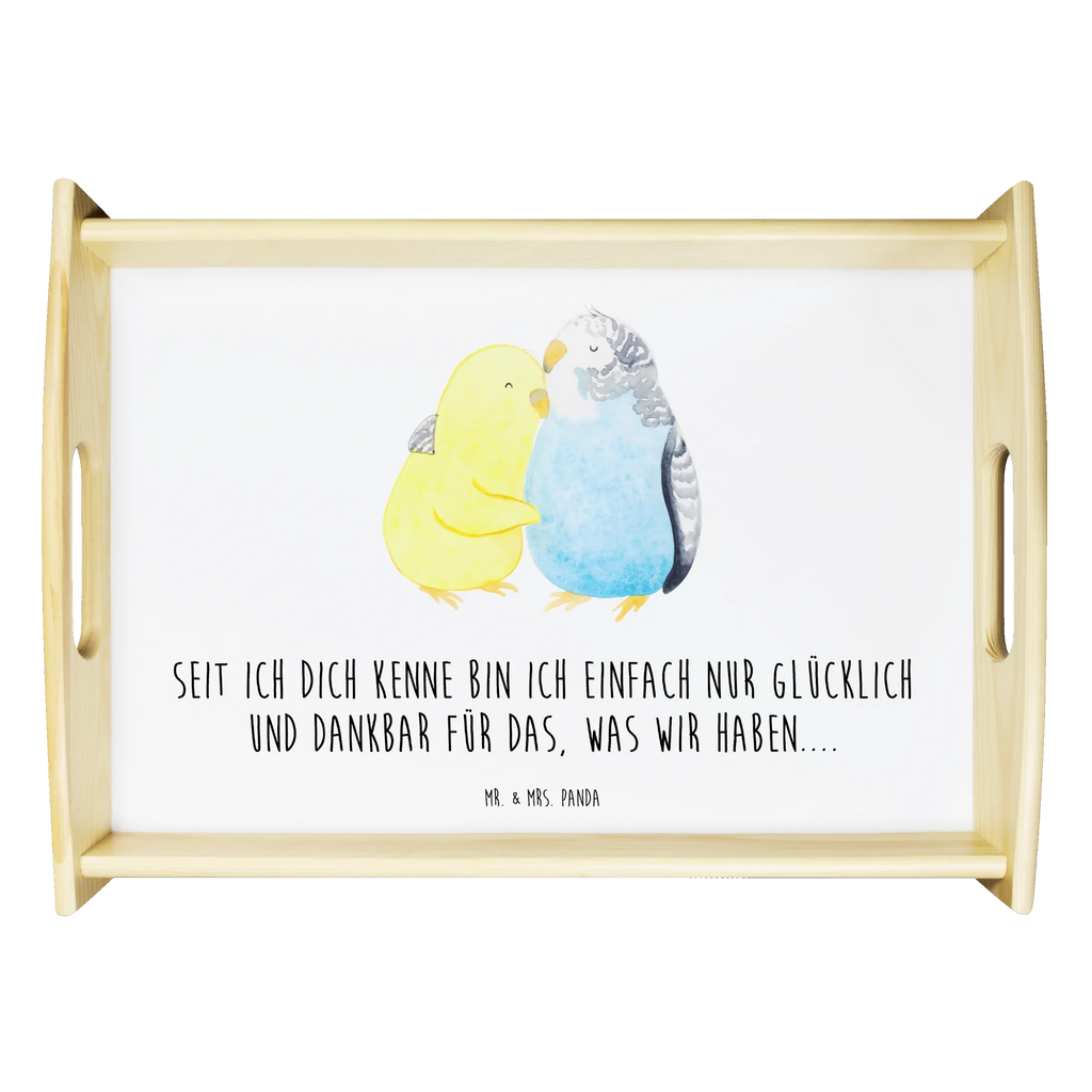 Serving tray Parakeets in love breakfast tray, wooden tray, kitchen tray, serving tray, tray, Love, Loving, Two, Together, Marriage, Engagement, Proposal of marriage, Love gift, gift for her, gift for him, anniversary gift, closeness, cuddling, budgie, trust, love, birds
