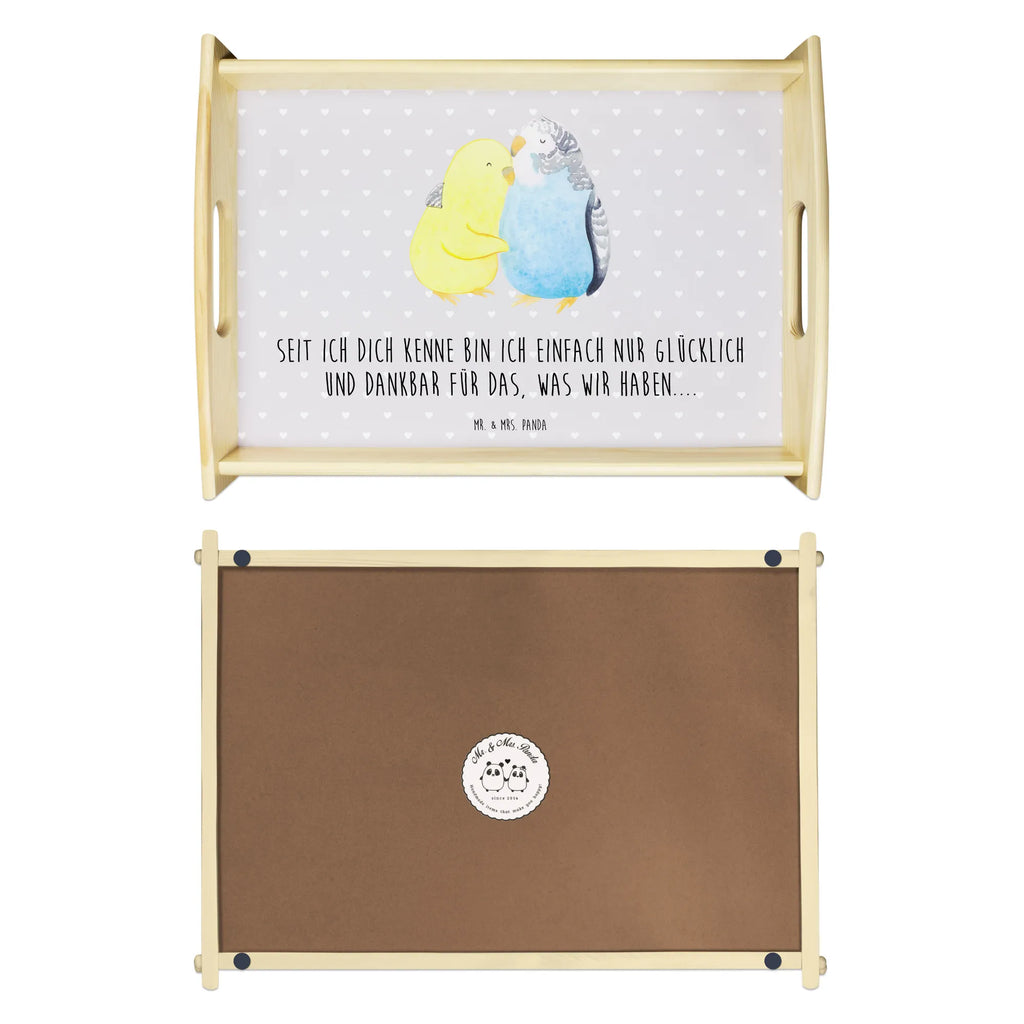 Serving tray Parakeets in love breakfast tray, wooden tray, kitchen tray, serving tray, tray, Love, Loving, Two, Together, Marriage, Engagement, Proposal of marriage, Love gift, gift for her, gift for him, anniversary gift, closeness, cuddling, budgie, trust, love, birds