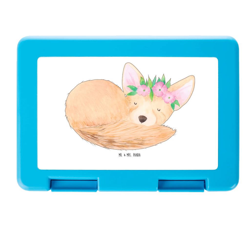 Brotdose Wüstenfuchs Blumenkranz Vesperdose, Snackbox, Jausenbox, Vesperbox, Brot Aufbewahrungsbox, Brotzeitbox, Aufbewahrungsbox essen, Picknickbox, Essensdose, Mahlzeitendose, Pausenbox, Jausendose, Frischhaltedose, Aufbewahrungsbox, Proviantdose, Frühstücksbox, Essensbehälter, Picknickdose, Frühstücksdose, Snackdose, Brotbüchse, Pausendose, Brotbox, Butterbrotdose, Brotbehälter, Essensbox, Pausenbrotbox, Brotzeitdose, Lunchbehältnis, Schulbrotdose, Bento Box, Lebensmittel Aufbewahrungsbox, Lunchbehälter, Brotdose, Afrika, Wildtiere, Blumenkranz, Glücklich, Wüstenfuchs, Blumen, Wüste
