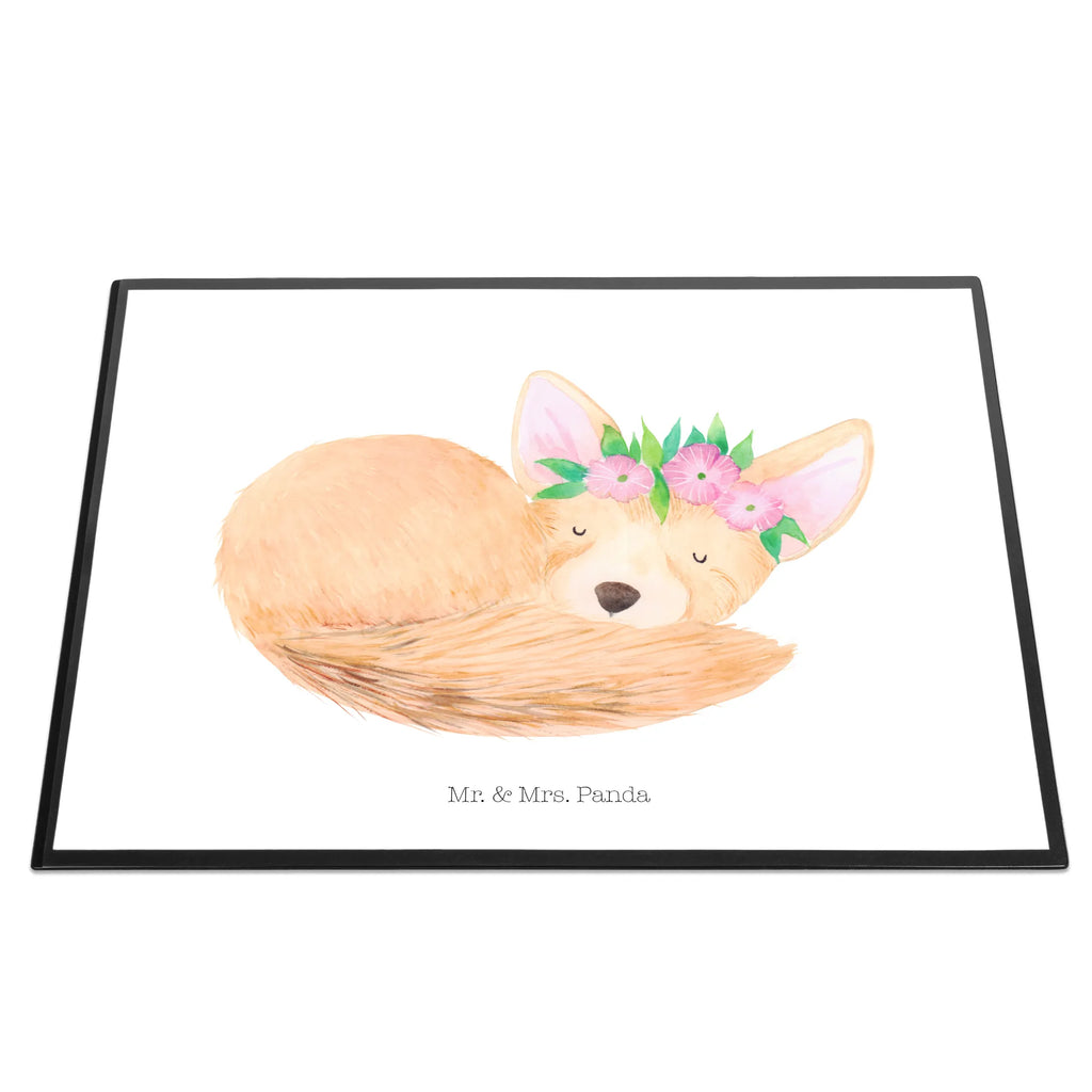 Podkładka na biurko lis pustynny kwiaty tischpad, schreibtischunterlage, tischauflage, tischmatten, arbeitsunterlage, schreibauflagen, Schreibtisch Unterlagen, tischpads, Schreibtischauflage, schreibtischunterlagen, Tischunterlage, arbeitsmatte, tischauflagen, schreibtischauflagen, pultunterlage, Schreibtisch Matte, Schreibunterlage, tischmatte, schreibmatte, schreibauflage, schreibtischmatte, Afrika, Wildtiere, Blumen, Glücklich, Blumenkranz, Wüstenfuchs, Wüste