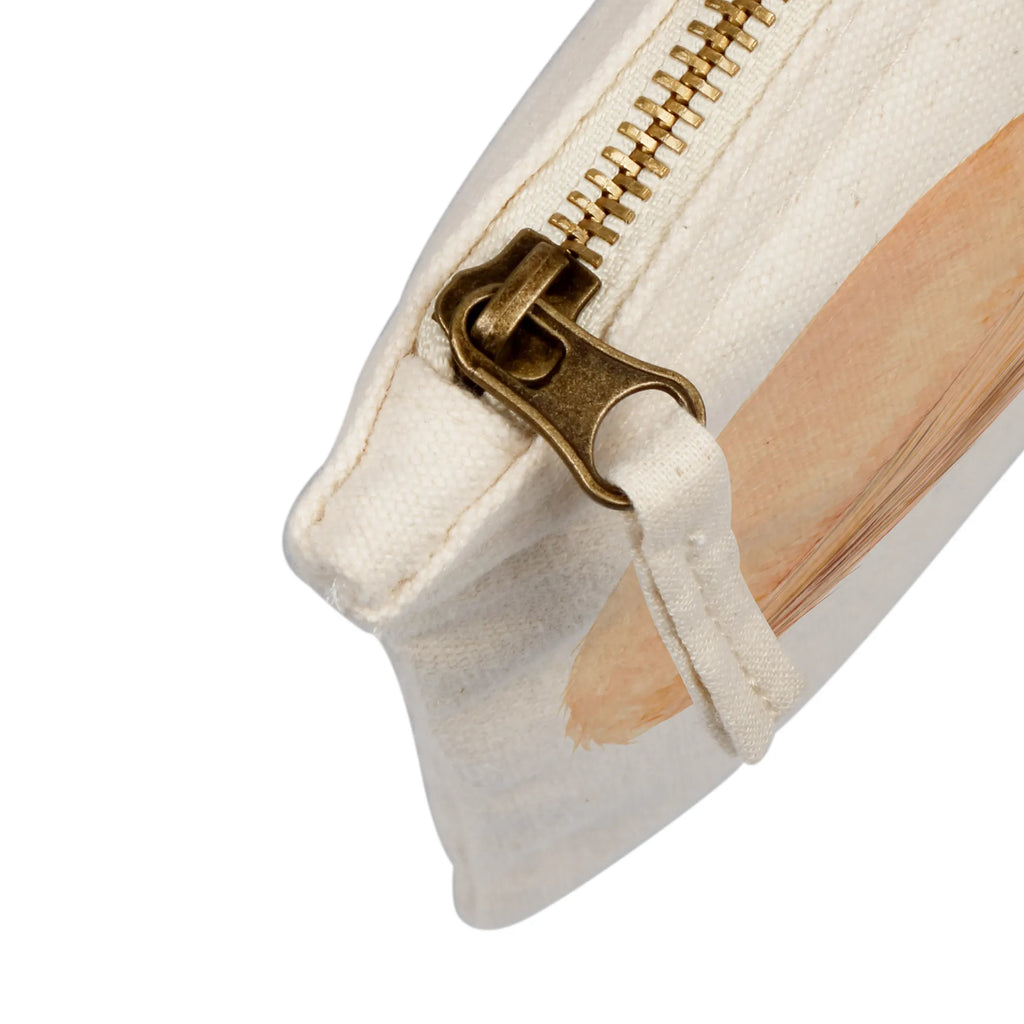 Schminktasche Wüstenfuchs Blumen Waschbeutel, Schminkbeutel, beauty case, utensilientasche, Schminktasche, Waschtasche, Kosmetiktasche, pencil case, Mäppchen, Stiftemäppchen, aufbewahrungstasche, beauty tasche, Kulturtasche, Etui, Federmappe, aufbewahrungsbeutel, Schlampermäppchen, Schminktäschchen, Kosmetikbeutel, Kulturbeutel, kosmetiktäschchen, pinsel tasche, toiletry bag, Afrika, Wildtiere, Glücklich, Wüstenfuchs, Blumen, Blumenkranz, Wüste