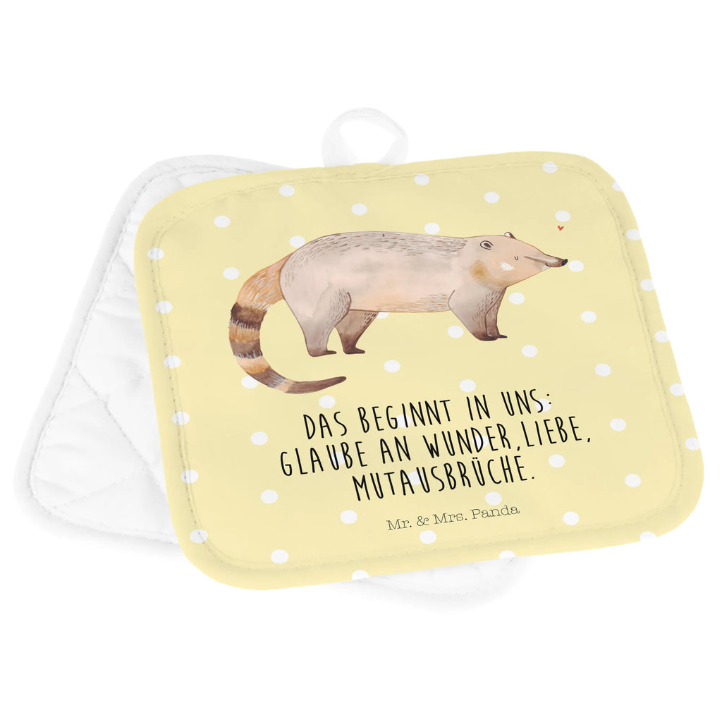 2er Set Topflappen  Nasenbär Topfuntersetzer, Ofenhandschuh, Topflappen, Topflappen Set, Topflappen mit Spruch, Topflappenset, Schöne Topflappen, Topfhandschuhe, Topflappen 2er Set, Ofenhandschuhe, Topflappen lustig, Topfhandschuh, Tiermotive, Gute Laune, lustige Sprüche, Tiere, Rüsselbär, Nasenbär, Nasenbären, Bär