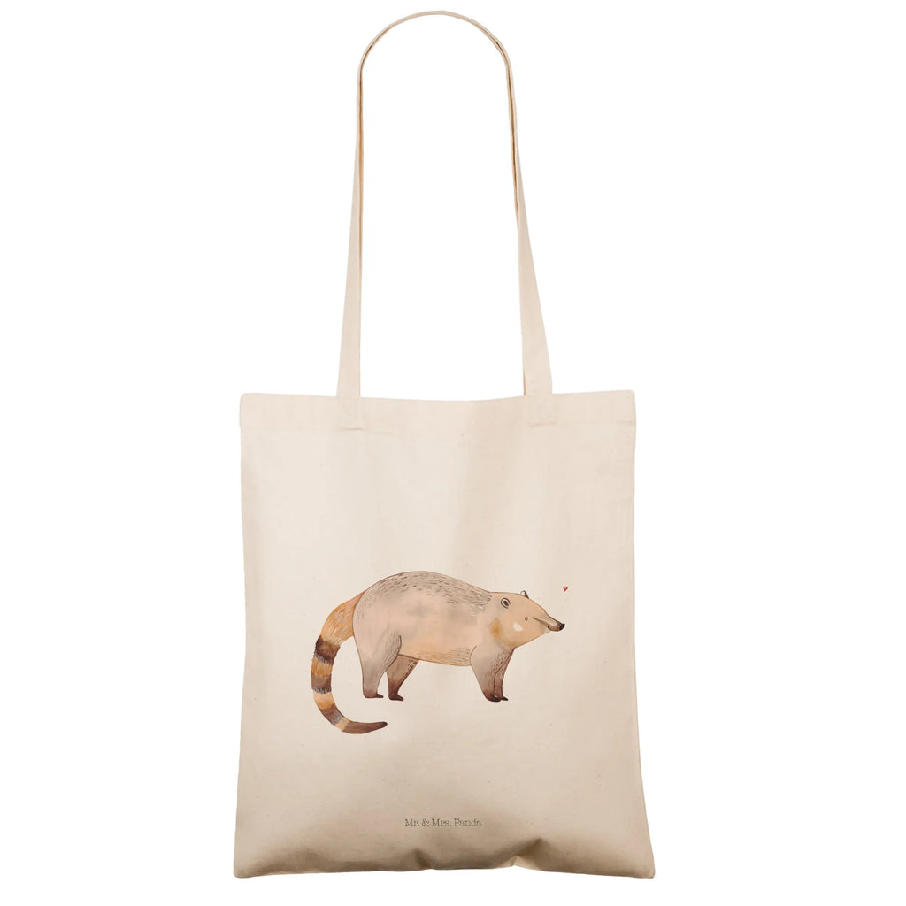 Tote bag Coati Tragetasche, Shopper, Einkaufstüte, Tasche, Strandtasche, Umhängetasche, Beuteltasche, Jutetasche, Jutebeutel, Stofftasche, Einkaufstasche, Badetasche, Beutel, Schultertasche, Laptoptasche, Stoffbeutel, Tiermotive, Gute Laune, lustige Sprüche, Tiere, Rüsselbär, Nasenbär, Bär, Nasenbären