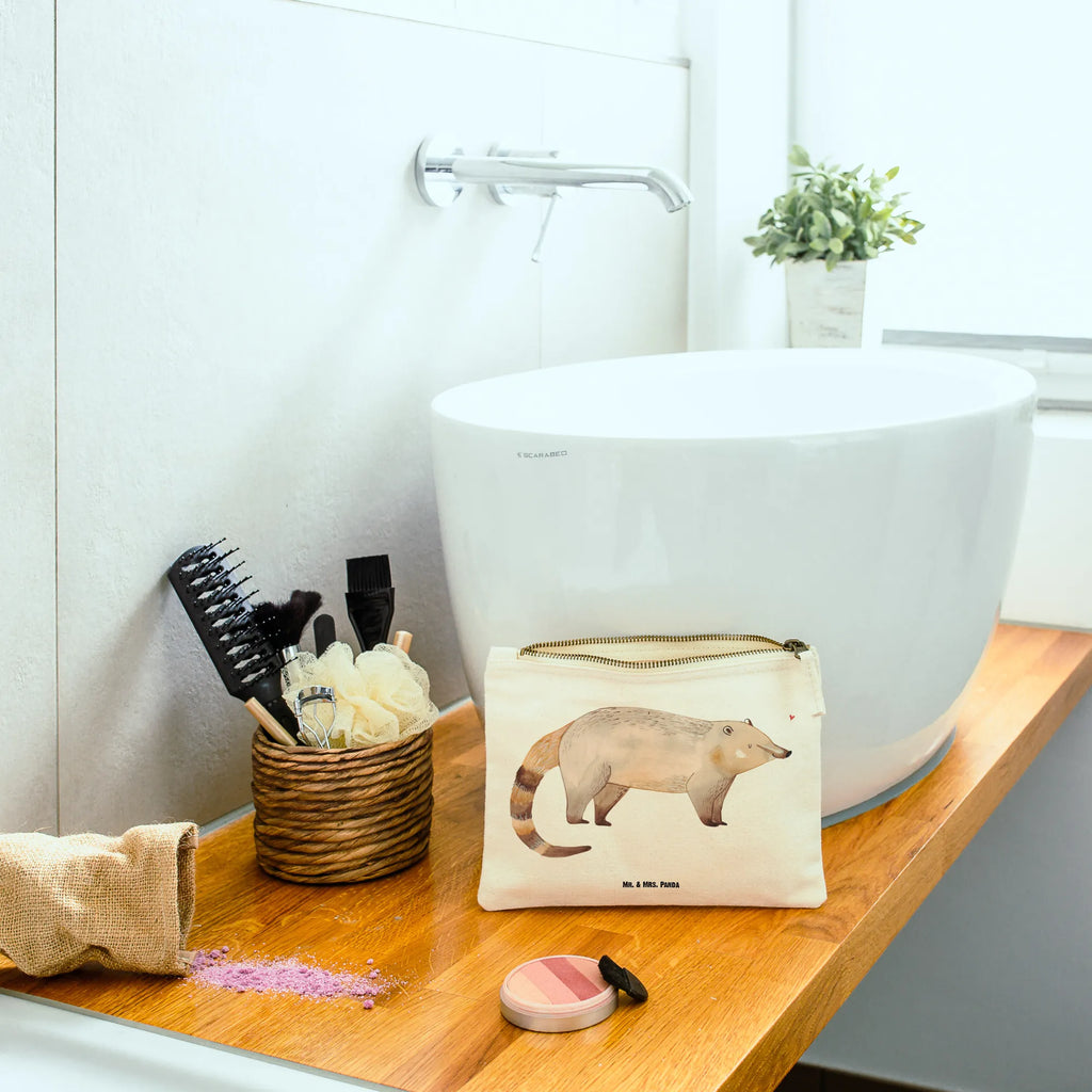 torebka na makijaż Nosacz Motywy zwierzęce, dobra energia, zabawne powiedzonka, zwierzęta