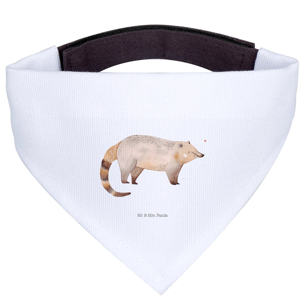 Dog neckerchief Coati Mittel, Hunde, Mittelgroße Hunde, Hundehalstuch, Tuch, Halstuch, Lustige Sprüche, Tiere, Tiermotive, Gute Laune, Bär, Nasenbär, Rüsselbär, Nasenbären