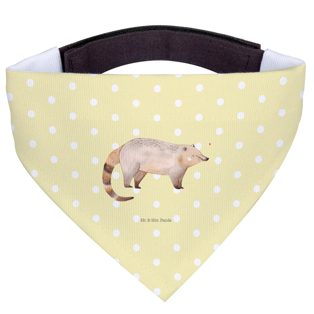Dog neckerchief Coati Mittel, Hunde, Mittelgroße Hunde, Hundehalstuch, Tuch, Halstuch, Lustige Sprüche, Tiere, Tiermotive, Gute Laune, Bär, Nasenbär, Rüsselbär, Nasenbären