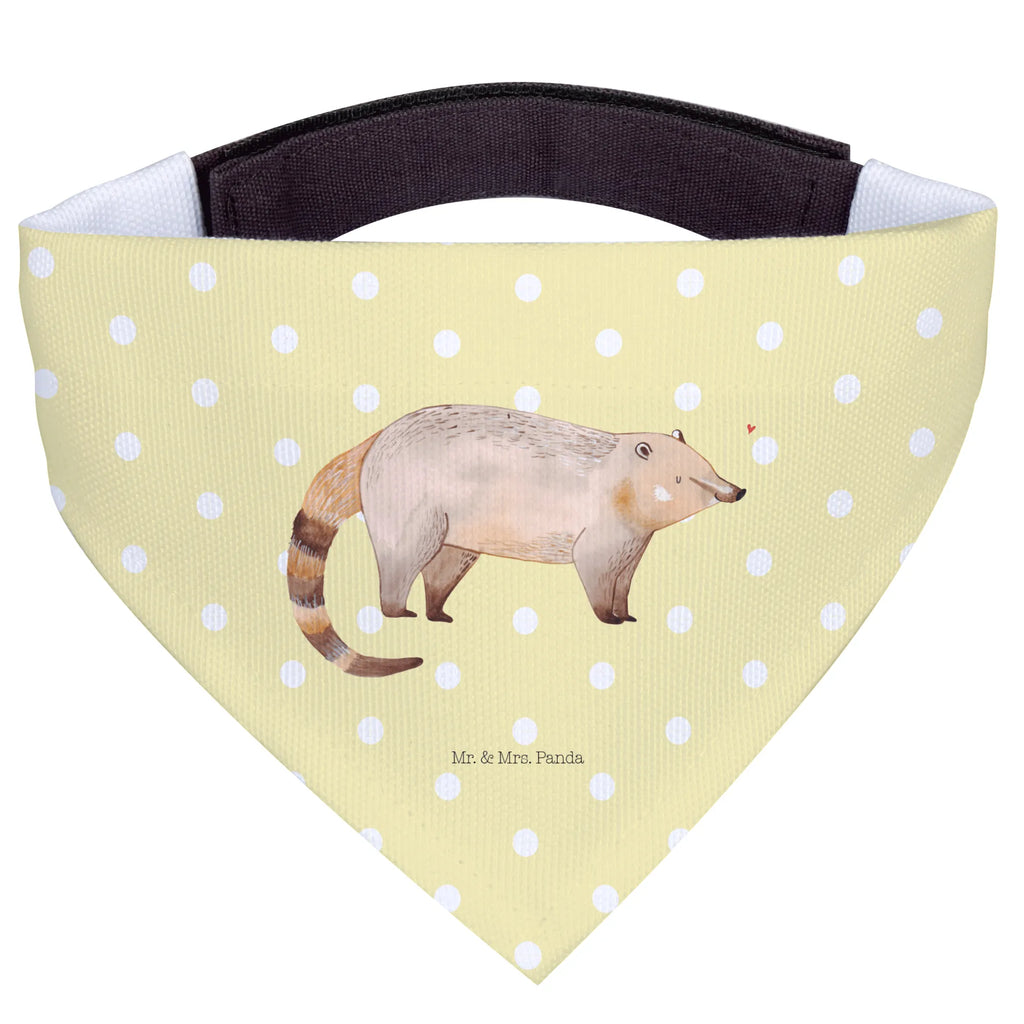 Dog neckerchief Coati Mittel, Hunde, Mittelgroße Hunde, Hundehalstuch, Tuch, Halstuch, Lustige Sprüche, Tiere, Tiermotive, Gute Laune, Bär, Nasenbär, Rüsselbär, Nasenbären