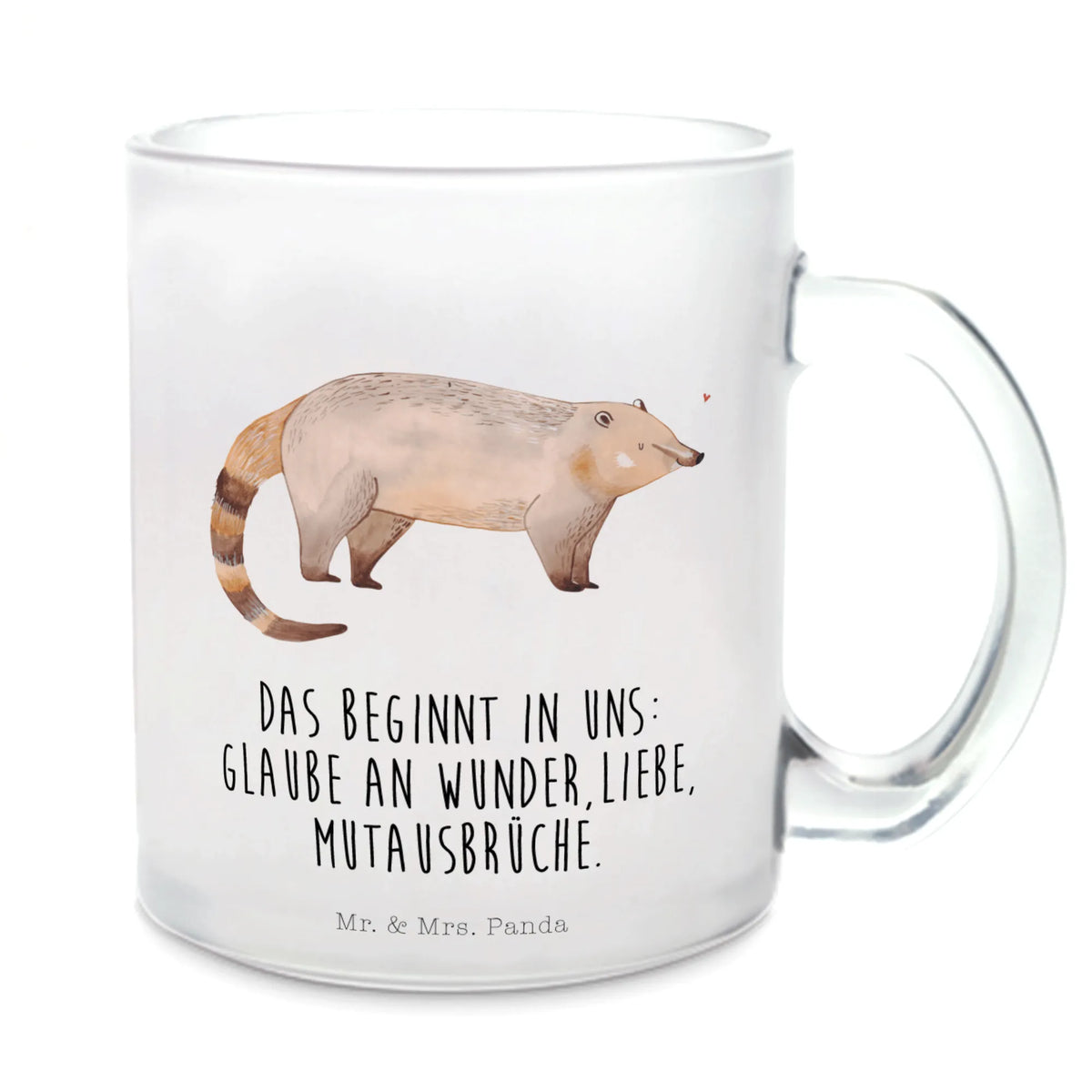 Glass tea cup Coati