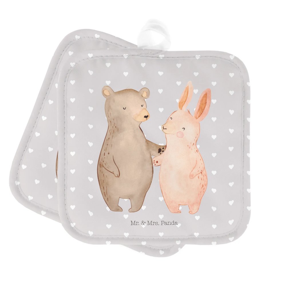 2er Set Topflappen  Bär und Hase Umarmen Topflappen, Topfhandschuhe, Topflappen lustig, Topflappen mit Spruch, Schöne Topflappen, Topflappen 2er Set, Topflappen Set, Topflappenset, Ofenhandschuh, Ofenhandschuhe, Topfhandschuh, Topfuntersetzer, Liebe, Partner, Freund, Freundin, Ehemann, Ehefrau, Heiraten, Verlobung, Heiratsantrag, Liebesgeschenk, Jahrestag, Hocheitstag, Hase, best friends, bester Freund, Bärchen, Bär, Freunde