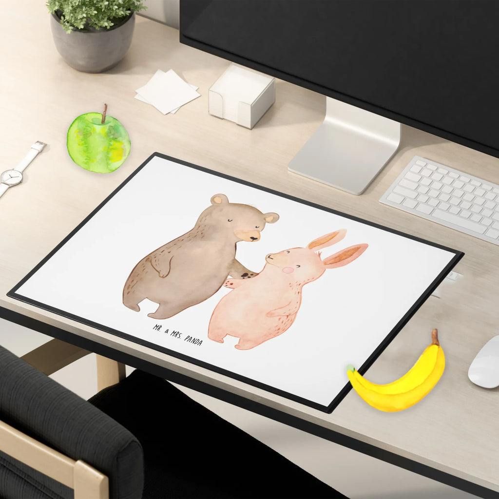 Schreibtischunterlage Bär Hase Umarmen Schreibtischauflage, schreibauflagen, schreibtischunterlagen, Schreibtisch Matte, Schreibunterlage, schreibtischunterlage, arbeitsunterlage, tischmatte, schreibmatte, schreibauflage, Schreibtisch Unterlagen, schreibtischmatte, Tischunterlage, arbeitsmatte, tischauflage, tischpads, tischmatten, tischauflagen, schreibtischauflagen, pultunterlage, tischpad, Verlobung, Freund, Partner, Heiratsantrag, Freundin, Liebesgeschenk, Ehemann, Hocheitstag, Ehefrau, Heiraten, Jahrestag, Liebe, Bester Freund, Bär, Freunde, Bärchen, Best Friends, Hase
