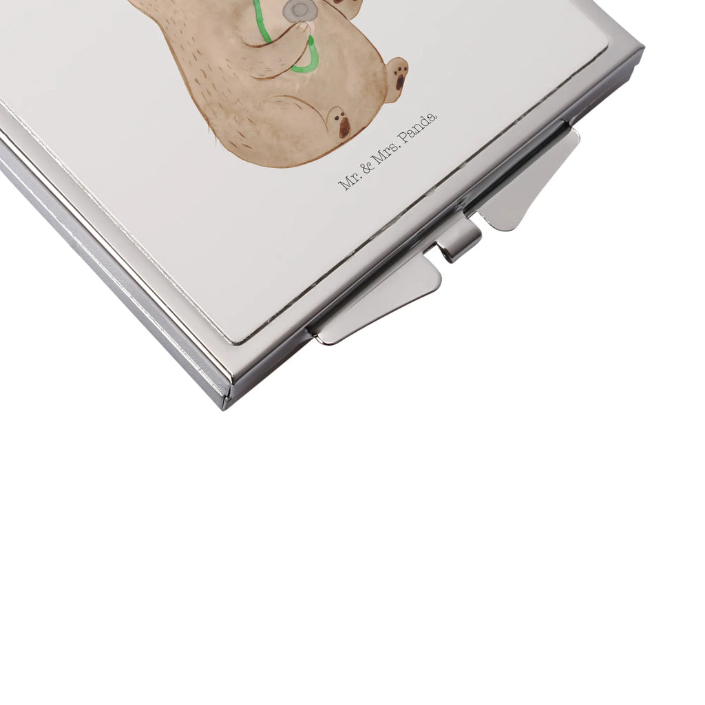 Kwadratowe lusterko do torebki niedźwiedź lekarz Kosmetikspiegel Klein, Handspiegel Zum Mitnehmen, Vintage Kompaktspiegel, Deko Handspiegel, Runder Taschenspiegel, Tragbarer Spiegel, Schminkspiegel Kompakt, Spiegel Für Handtasche, Mini Spiegel, Handspiegel Mit Hülle, Silber, Kompaktspiegel, Handspiegel Für Damen, Klappbarer Taschenspiegel, Taschenspiegel, Klappbarer Handspiegel, Handspiegel Geschenkidee, Schminkspiegel To Go, Quadratischer Handspiegel, Spiegel Für Schminktasche, Reise Spiegel, Taschen-Kosmetikspiegel, Handtaschenspiegel, Klappspiegel, Spiegel Für Unterwegs, Spiegel Für Make-Up Tasche, Design Taschenspiegel, Teddy, Bär, Teddybär, Professorin, Doktor, Ärztin, Doktorin, Professor, Arzt