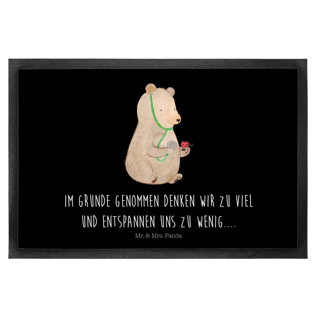 Doormat bear Physician Türmatte, Schmutzfänger, Haustürmatte, Schuhabstreifer, Fußabtreter, Schmutzmatte, abstreifer, türmatten, sauberlaufmatten, hausmatte, Fußabstreifer, Abtreter, Fußmatten, flurmatte, Eingangsmatte, Eingangsteppich, Sauberlaufmatte, Türvorleger, Schmutzfangmatte, Abtretmatte, außenmatte, fußmatte, Schmutzfangteppich, schmutzfangmatten, Fussmatte, matte haustür, Teddybär, Bär, Teddy, Professorin, Arzt, Ärztin, Doktor, Professor, Doktorin