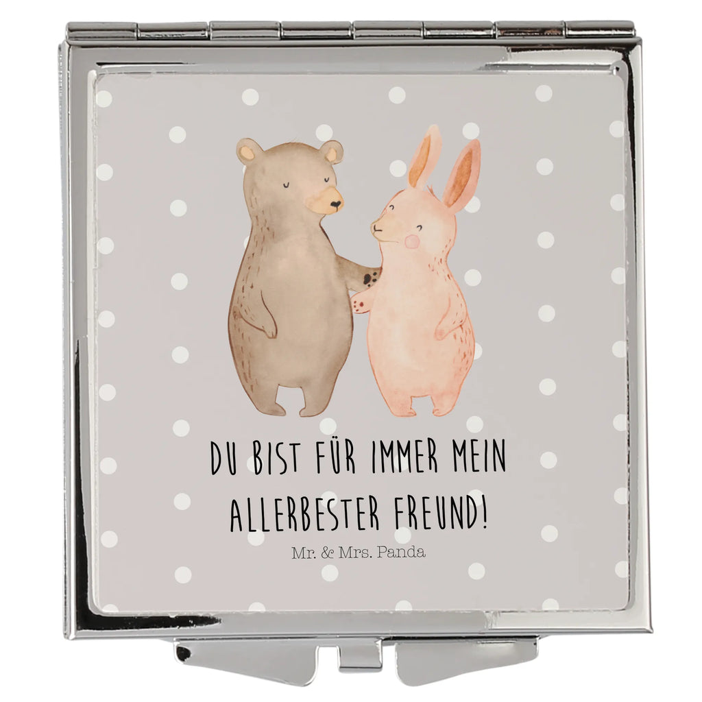 Handbag mirror bear and rabbit Embrace Deko Handspiegel, Klappbarer Handspiegel, Schminkspiegel Kompakt, Design Taschenspiegel, Vintage Kompaktspiegel, Spiegel Für Handtasche, Silber, Klappspiegel, Handspiegel Zum Mitnehmen, Handtaschenspiegel, Taschen-Kosmetikspiegel, Spiegel Für Schminktasche, Handspiegel Für Damen, Handspiegel Geschenkidee, Quadratischer Handspiegel, Taschenspiegel, Schminkspiegel To Go, Kosmetikspiegel Klein, Klappbarer Taschenspiegel, Spiegel Für Unterwegs, Tragbarer Spiegel, Reise Spiegel, Spiegel Für Make-Up Tasche, Handspiegel Mit Hülle, Kompaktspiegel, Mini Spiegel, Runder Taschenspiegel, Freund, Liebe, Ehefrau, Hocheitstag, Ehemann, Heiratsantrag, Jahrestag, Liebesgeschenk, Partner, Heiraten, Freundin, Verlobung, Bär, Bärchen, Hase, Bester Freund, Best Friends, Freunde