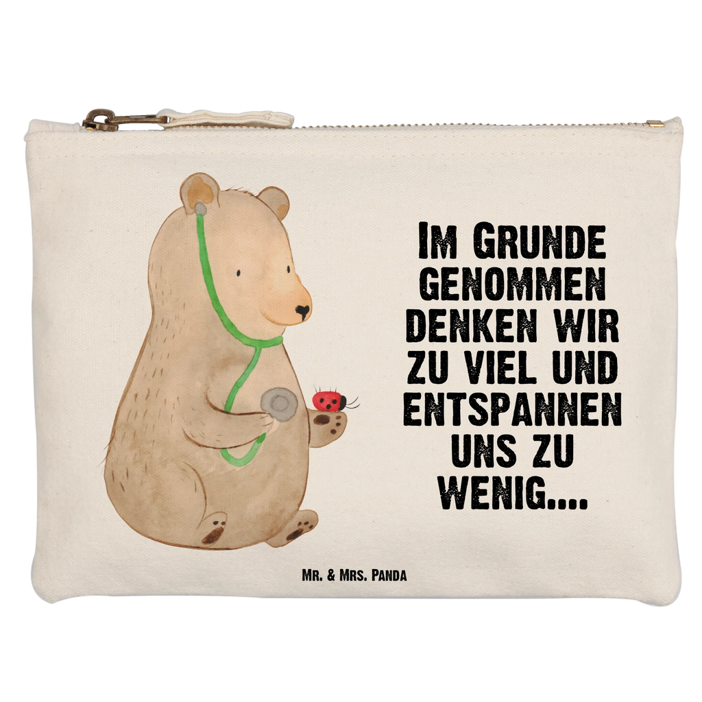 torebka na makijaż niedźwiedź lekarz Niedźwiedź, Miś, Pluszowy miś