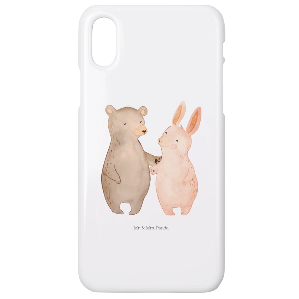 Handyhülle Bär und Hase Umarmen Hülle, Iphone X, Iphone 10, Handy Case, Handy, Handyhülle, Handycover, Cover, Ehefrau, Freundin, Liebe, Liebesgeschenk, Jahrestag, Hocheitstag, Verlobung, Freund, Heiratsantrag, Partner, Heiraten, Ehemann, Hase, Bärchen, Bester Freund, Best Friends, Bär, Freunde
