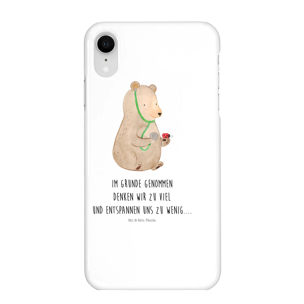 Handyhülle Bär Arzt Iphone 10, Handycover, Iphone X, Cover, Handy Case, Handyhülle, Hülle, Handy, Teddy, Bär, Teddybär, Ärztin, Professorin, Professor, Doktor, Arzt, Doktorin