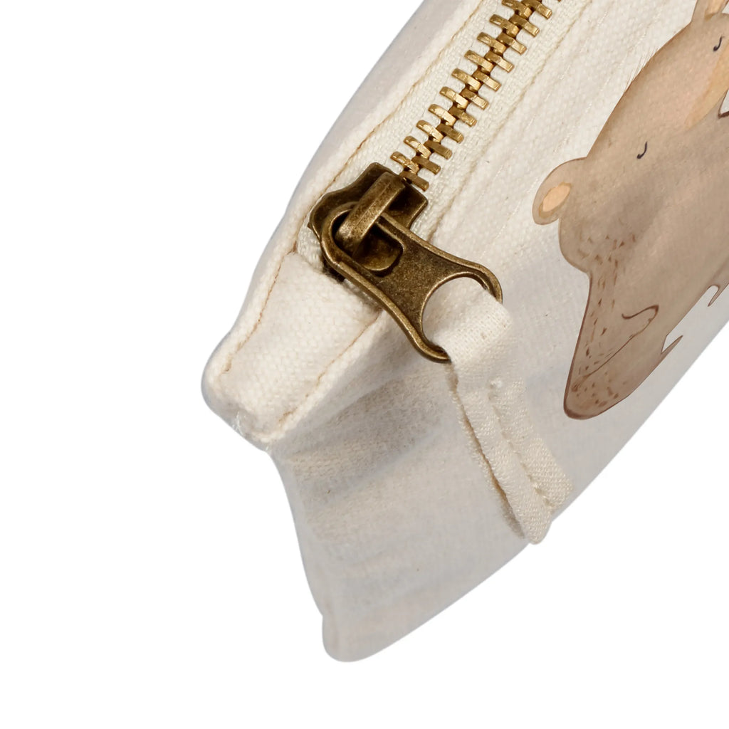 Make-up bag bear and rabbit Embrace Schminktäschchen, Schminkbeutel, utensilientasche, Kosmetikbeutel, aufbewahrungstasche, Stiftemäppchen, Federmappe, Kulturbeutel, aufbewahrungsbeutel, beauty case, Etui, Kosmetiktasche, Waschbeutel, pinsel tasche, Kulturtasche, kosmetiktäschchen, Mäppchen, pencil case, toiletry bag, beauty tasche, Schminktasche, Waschtasche, Schlampermäppchen, Freundin, Liebe, Ehefrau, Ehemann, Partner, Verlobung, Freund, Jahrestag, Hocheitstag, Heiratsantrag, Liebesgeschenk, Heiraten, Bester Freund, Best Friends, Bär, Bärchen, Freunde, Hase