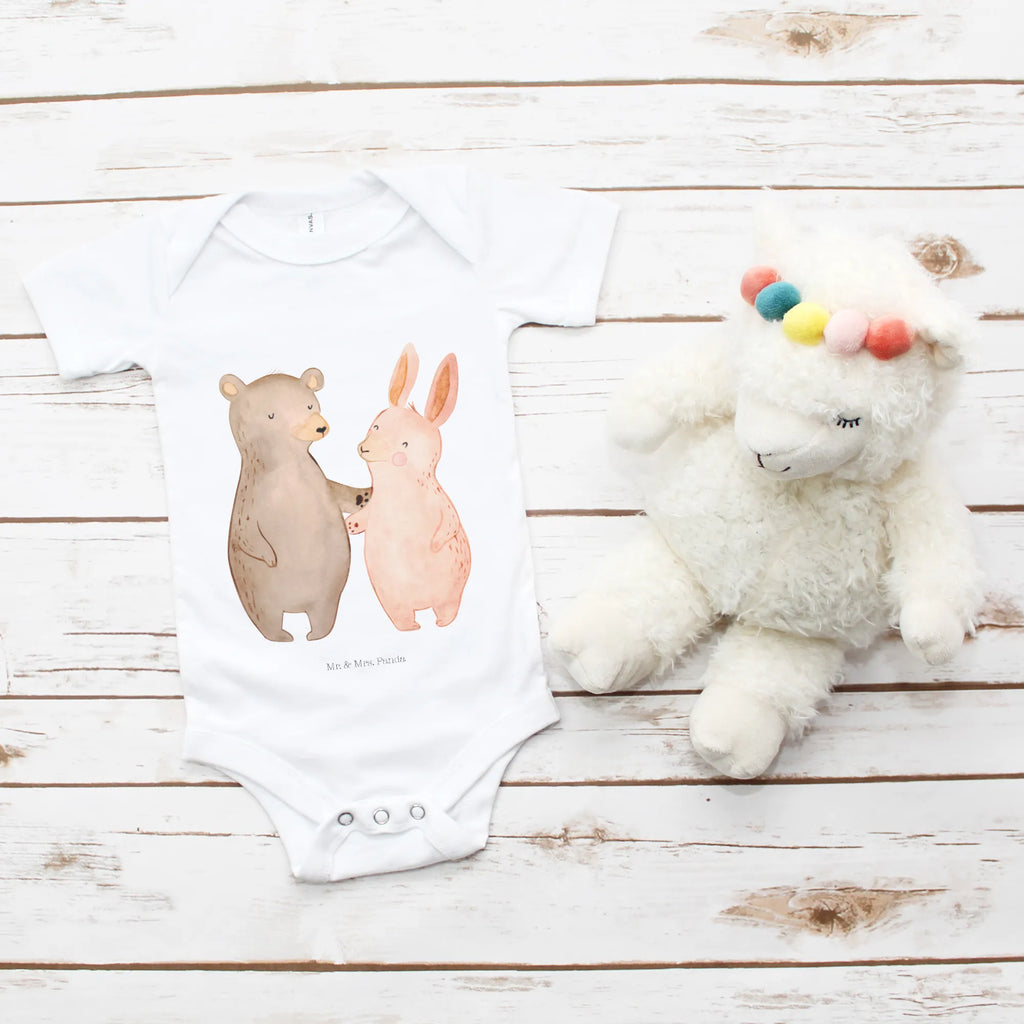 Organiczne body dla niemowląt Niedźwiedź i królik Przytulać babykleidung strampler, Baby-Body, overall baby, Baby Body, strampelanzug, babykleidung body, babyanzug, bio babybody, Einteiler, baby overall, Strampler, Babybody, Babystrampler, Jahrestag, Hocheitstag, Liebe, Freundin, Partner, Liebesgeschenk, Verlobung, Ehefrau, Freund, Ehemann, Heiraten, Heiratsantrag, Bärchen, Hase, Freunde, Bester Freund, Best Friends, Bär