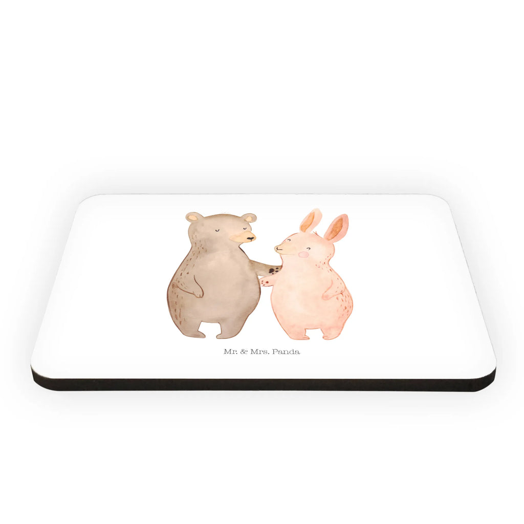 Magnet bear and rabbit Embrace magnet, refrigerator magnets, office magnet, refrigerator magnet, magnetic board, calendar magnet, Love, Loving, Two, Together, Marriage, Engagement, Proposal of marriage, Love gift, gift for her, gift for him, anniversary gift, best friends, friends, rabbit, best friend, bear