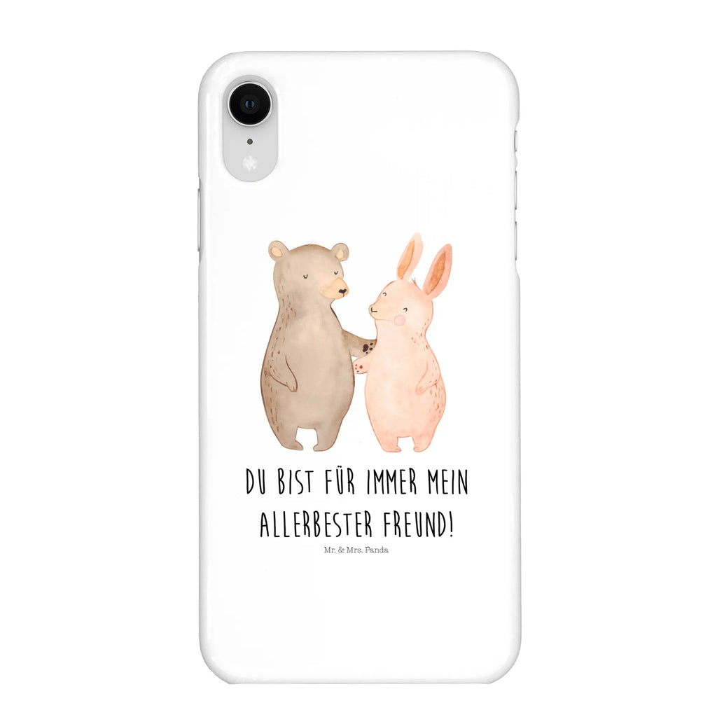 Handyhülle Bär und Hase Umarmen Hülle, Iphone X, Iphone 10, Handy Case, Handy, Handyhülle, Handycover, Cover, Ehefrau, Freundin, Liebe, Liebesgeschenk, Jahrestag, Hocheitstag, Verlobung, Freund, Heiratsantrag, Partner, Heiraten, Ehemann, Hase, Bärchen, Bester Freund, Best Friends, Bär, Freunde