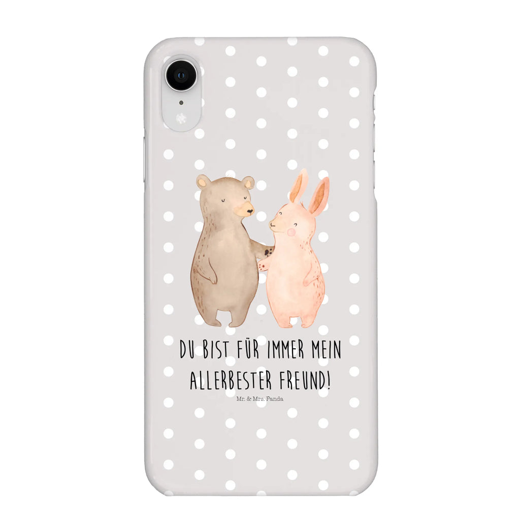 Handyhülle Bär und Hase Umarmen Hülle, Iphone X, Iphone 10, Handy Case, Handy, Handyhülle, Handycover, Cover, Ehefrau, Freundin, Liebe, Liebesgeschenk, Jahrestag, Hocheitstag, Verlobung, Freund, Heiratsantrag, Partner, Heiraten, Ehemann, Hase, Bärchen, Bester Freund, Best Friends, Bär, Freunde