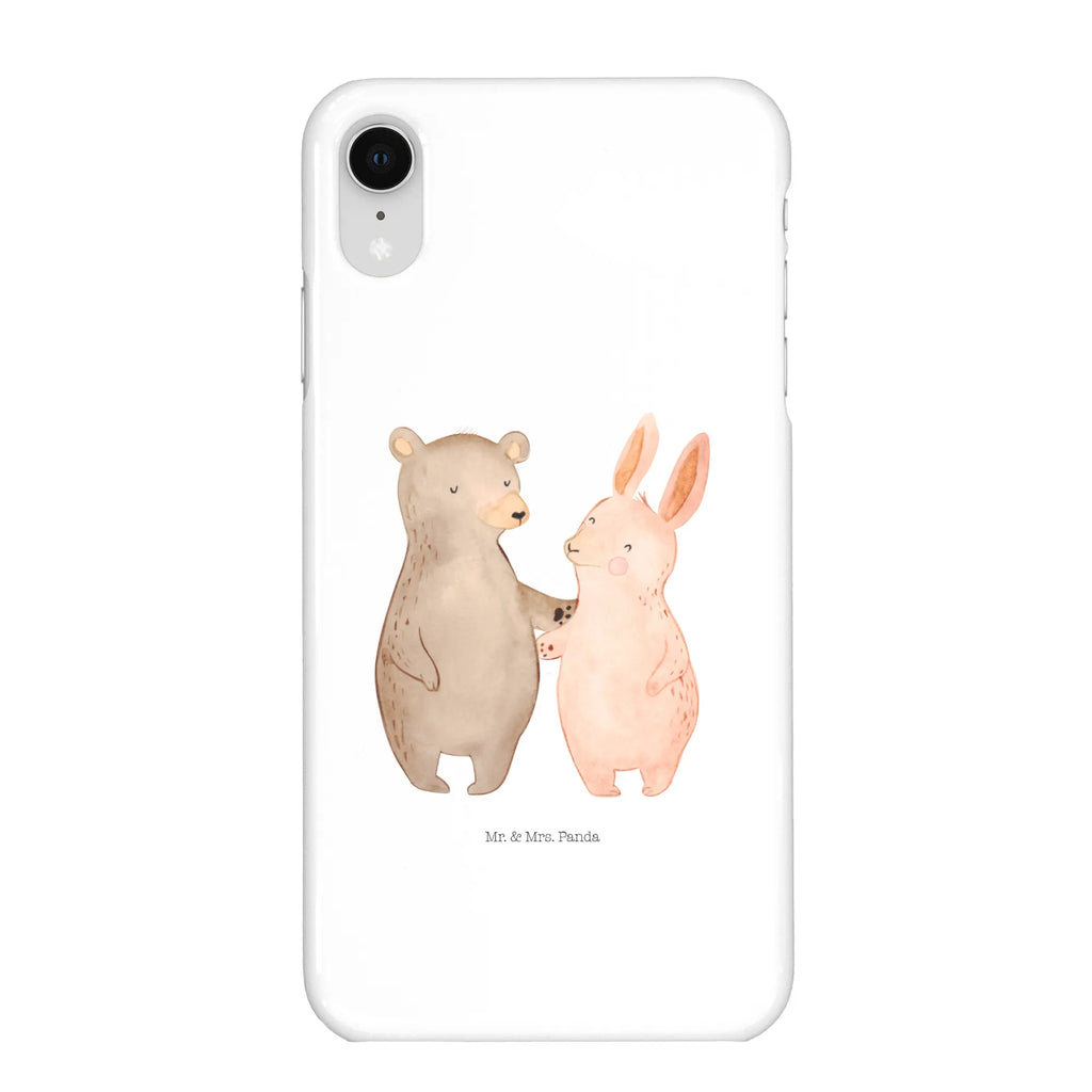 Handyhülle Bär und Hase Umarmen Hülle, Iphone X, Iphone 10, Handy Case, Handy, Handyhülle, Handycover, Cover, Ehefrau, Freundin, Liebe, Liebesgeschenk, Jahrestag, Hocheitstag, Verlobung, Freund, Heiratsantrag, Partner, Heiraten, Ehemann, Hase, Bärchen, Bester Freund, Best Friends, Bär, Freunde