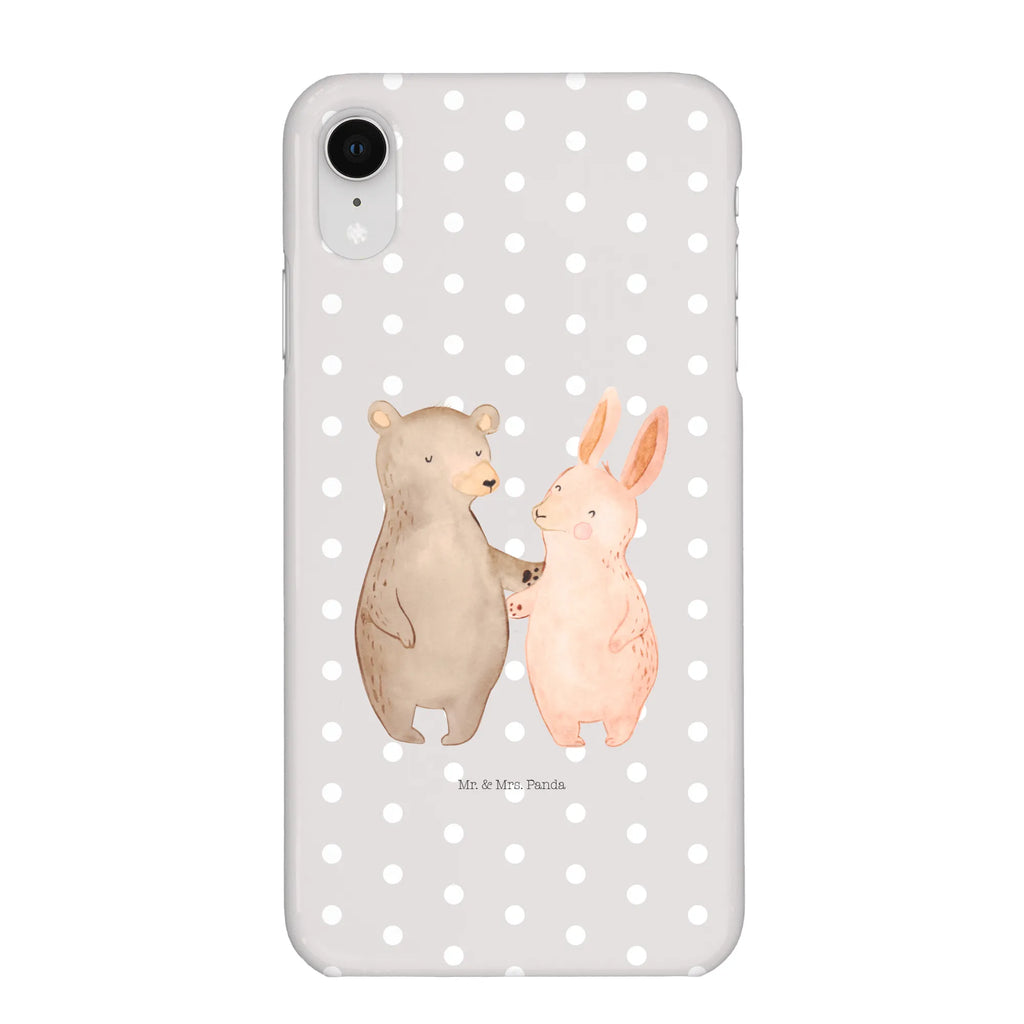 Handyhülle Bär und Hase Umarmen Hülle, Iphone X, Iphone 10, Handy Case, Handy, Handyhülle, Handycover, Cover, Ehefrau, Freundin, Liebe, Liebesgeschenk, Jahrestag, Hocheitstag, Verlobung, Freund, Heiratsantrag, Partner, Heiraten, Ehemann, Hase, Bärchen, Bester Freund, Best Friends, Bär, Freunde