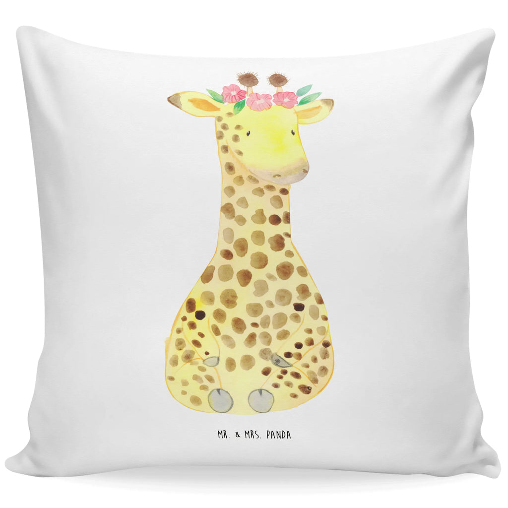Cushion giraffe flower wreath Dekokissen 40x40, Kissenhülle 40x40, Dekokissen, Kissen 40x40 Waschbar, Kissenbezüge, Couchkissen, Sofakissen, sofakissen, sitzkissen, Kissen, Dekokissen Sofa, Motivkissen, Zierkissen, Kopfkissen, Kissenhülle, Sofakissen 40x40, Kissenbezug 40x40, Kissen 40x40, Kopfkissen 40x40, Afrika, Wildtiere, Giraffe, Abenteurer, Blumenkranz, Freundin, Selbstliebe