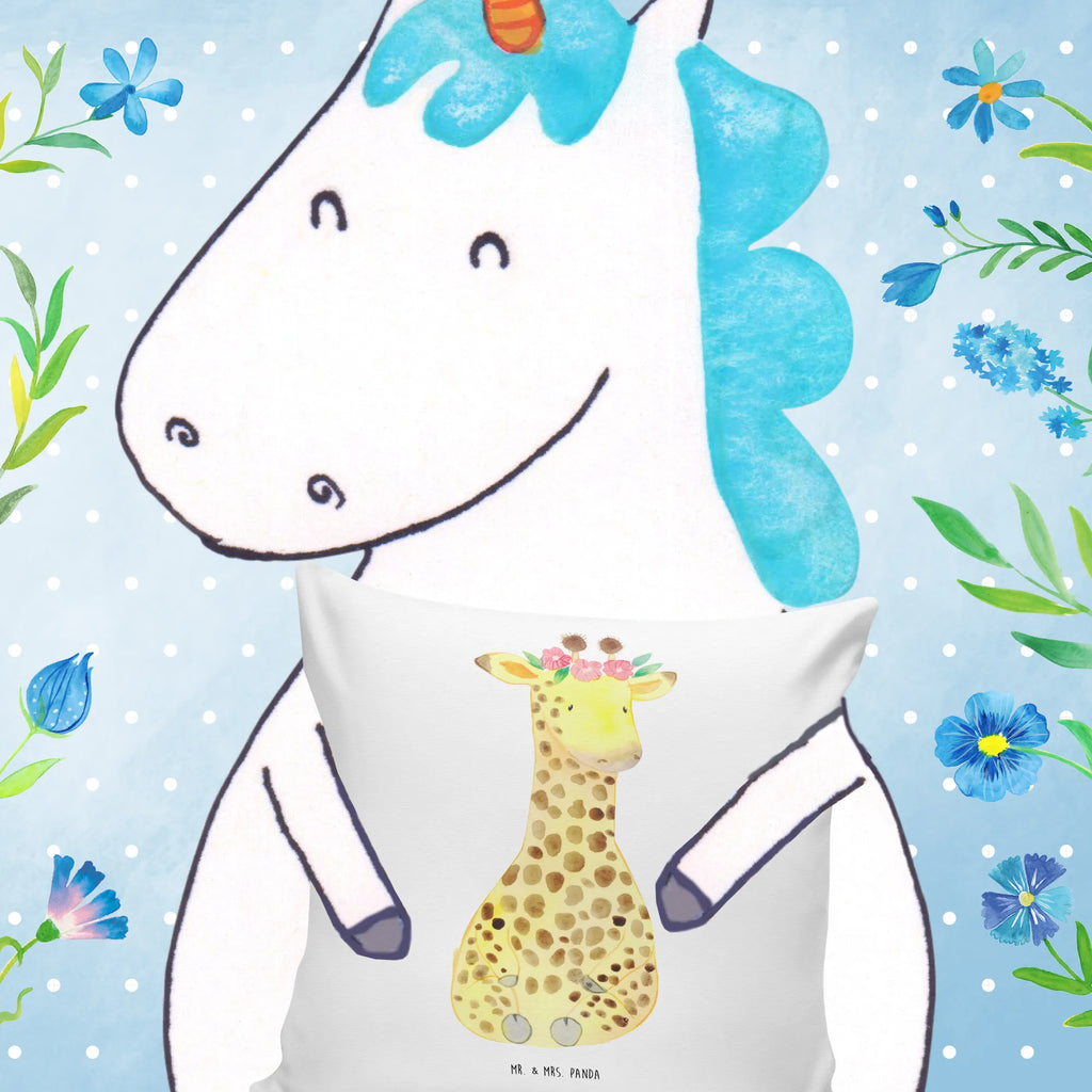 Cushion giraffe flower wreath Dekokissen 40x40, Kissenhülle 40x40, Dekokissen, Kissen 40x40 Waschbar, Kissenbezüge, Couchkissen, Sofakissen, sofakissen, sitzkissen, Kissen, Dekokissen Sofa, Motivkissen, Zierkissen, Kopfkissen, Kissenhülle, Sofakissen 40x40, Kissenbezug 40x40, Kissen 40x40, Kopfkissen 40x40, Afrika, Wildtiere, Giraffe, Abenteurer, Blumenkranz, Freundin, Selbstliebe