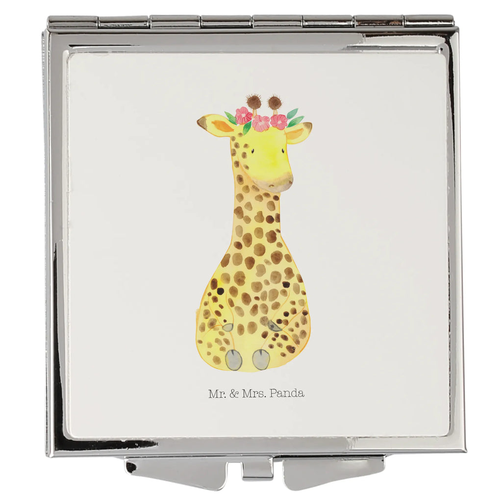 Handtaschenspiegel quadratisch Giraffe Blumenkranz Vintage Kompaktspiegel, Kosmetikspiegel Klein, Deko Handspiegel, Mini Spiegel, Spiegel Für Schminktasche, Kompaktspiegel, Runder Taschenspiegel, Handspiegel Geschenkidee, Spiegel Für Make-Up Tasche, Klappspiegel, Quadratischer Handspiegel, Handspiegel Für Damen, Spiegel Für Handtasche, Tragbarer Spiegel, Taschen-Kosmetikspiegel, Reise Spiegel, Design Taschenspiegel, Spiegel Für Unterwegs, Handspiegel Mit Hülle, Handtaschenspiegel, Schminkspiegel Kompakt, Taschenspiegel, Schminkspiegel To Go, Klappbarer Handspiegel, Handspiegel Zum Mitnehmen, Klappbarer Taschenspiegel, Afrika, Wildtiere, Freundin, Abenteurer, Giraffe, Selbstliebe, Blumenkranz