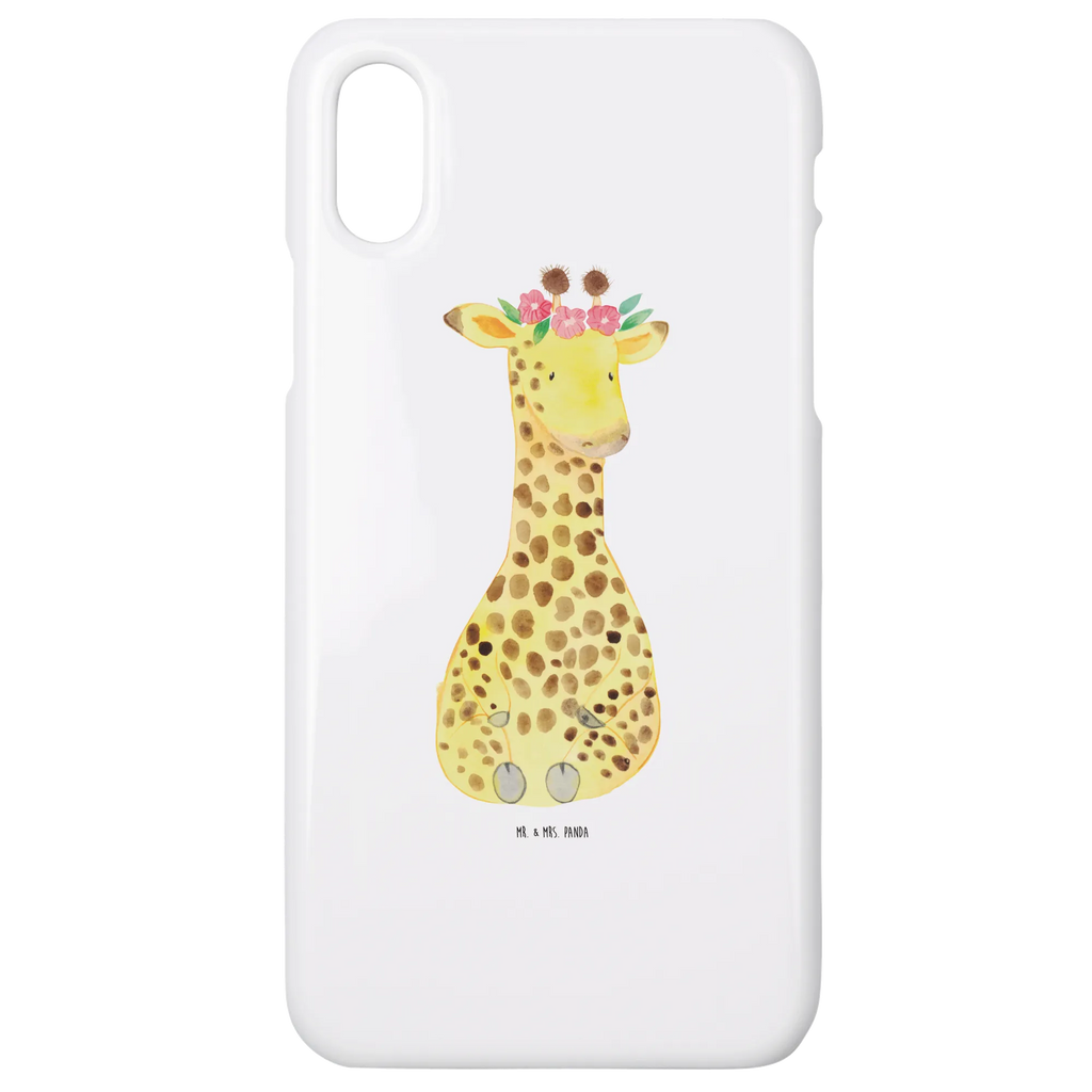 Phone case giraffe flower wreath Handy, Hülle, Handy Case, Handycover, Handyhülle, Cover, Iphone 10, Iphone X, Wildtiere, Afrika, Giraffe, Blumenkranz, Selbstliebe, Freundin, Abenteurer