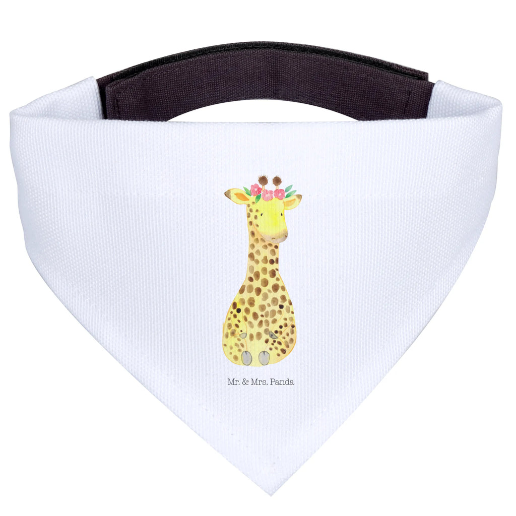 Hundehalstuch Giraffe Blumenkranz Hundehalstuch, mittelgroße Hunde, mittel, Hunde, Tuch, Halstuch, Afrika, Wildtiere, Giraffe, Abenteurer, Freundin, Selbstliebe, Blumenkranz