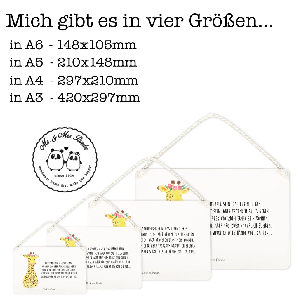 Deko Schild Giraffe Blumenkranz sprüche schild, Deko Schild, hängeschild, dekoration schild, Holzschild, wandtafel, wandhänger, Türschild, Spruchschild, Türschild Familie, Motivschild, dekotafel, holzbild, dekoschilder, Schild mit Spruch, Schild, Deko Wandtafel, Küchenschild, Dekoschild, Badschild, Holztafel, Wandschild, Afrika, Wildtiere, Abenteurer, Giraffe, Blumenkranz, Freundin, Selbstliebe