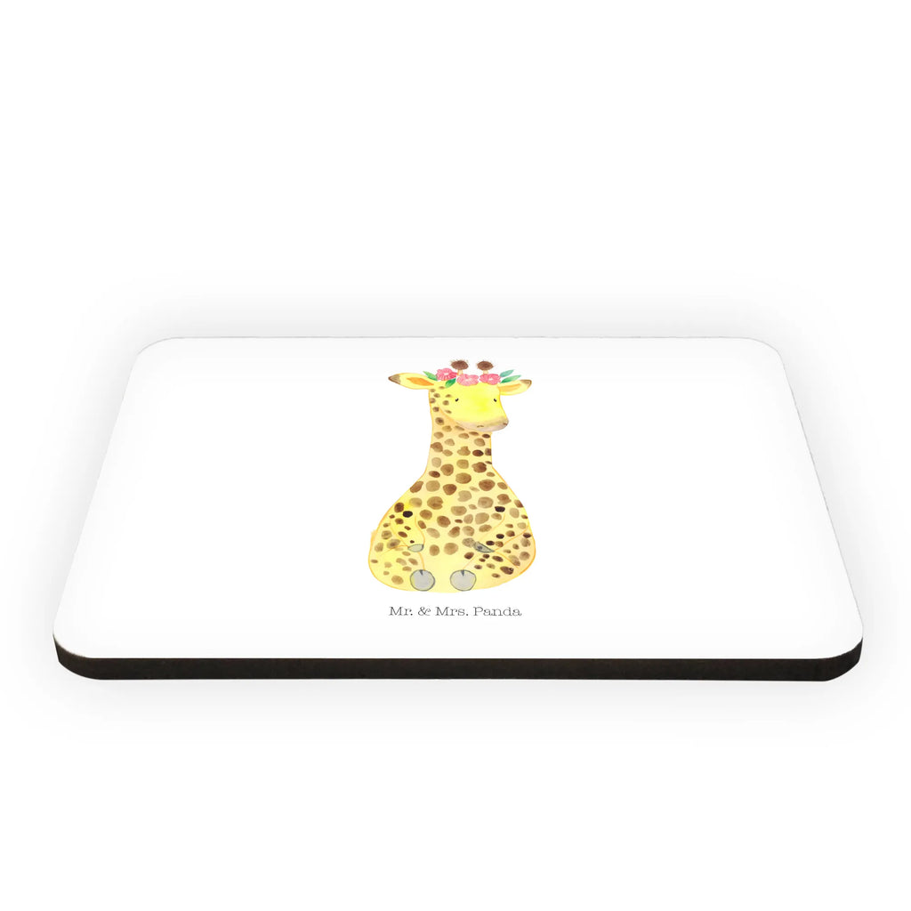 Magnet Giraffe Blumenkranz Souvenir Magnet, Notiz Magnet, Pinnwandmagnet, Kühlschrankmagnet, Dekomagnet, Kühlschrank Dekoration, Whiteboard Magnet, Motivmagnete, Afrika, Wildtiere, Giraffe, Selbstliebe, Blumenkranz, Freundin, Abenteurer