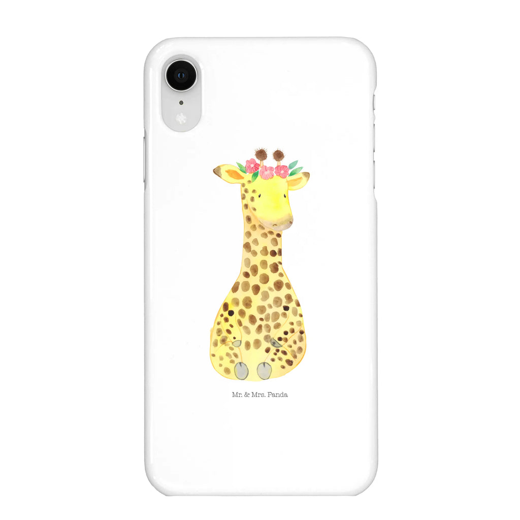 Phone case giraffe flower wreath Handy, Hülle, Handy Case, Handycover, Handyhülle, Cover, Iphone 10, Iphone X, Wildtiere, Afrika, Giraffe, Blumenkranz, Selbstliebe, Freundin, Abenteurer
