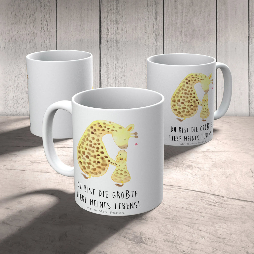 Tasse Giraffe mit Kind Tasse mit Motiven, Tasse mit Zitaten, Teetasse, Keramiktasse, Tasse, Bürotasse, Geschenktasse, Kaffeetasse, Porzellantasse, Afrika, Wildtiere, Mutter, Sohn, Giraffe, Lieblingsmensch, Tochter, Kind, Mama
