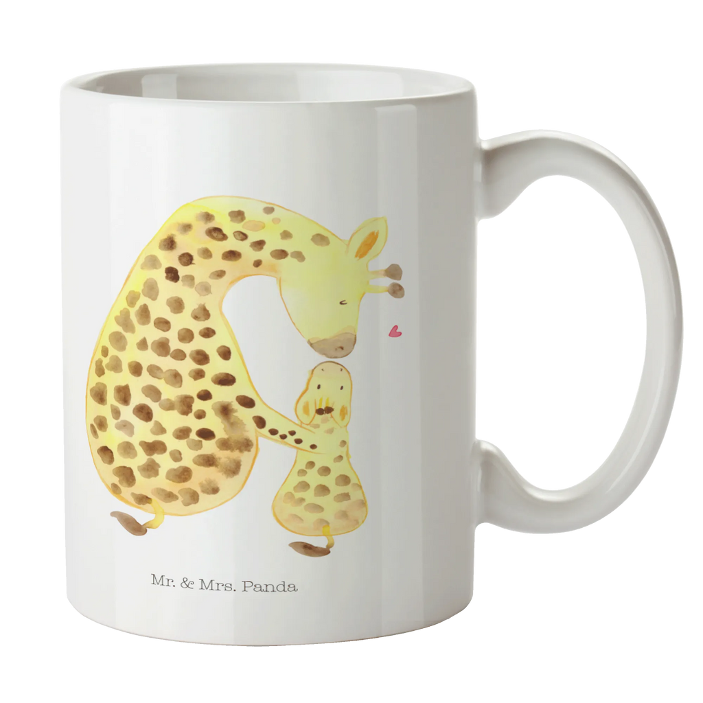 Tasse Giraffe mit Kind Tasse mit Motiven, Tasse mit Zitaten, Teetasse, Keramiktasse, Tasse, Bürotasse, Geschenktasse, Kaffeetasse, Porzellantasse, Afrika, Wildtiere, Mutter, Sohn, Giraffe, Lieblingsmensch, Tochter, Kind, Mama