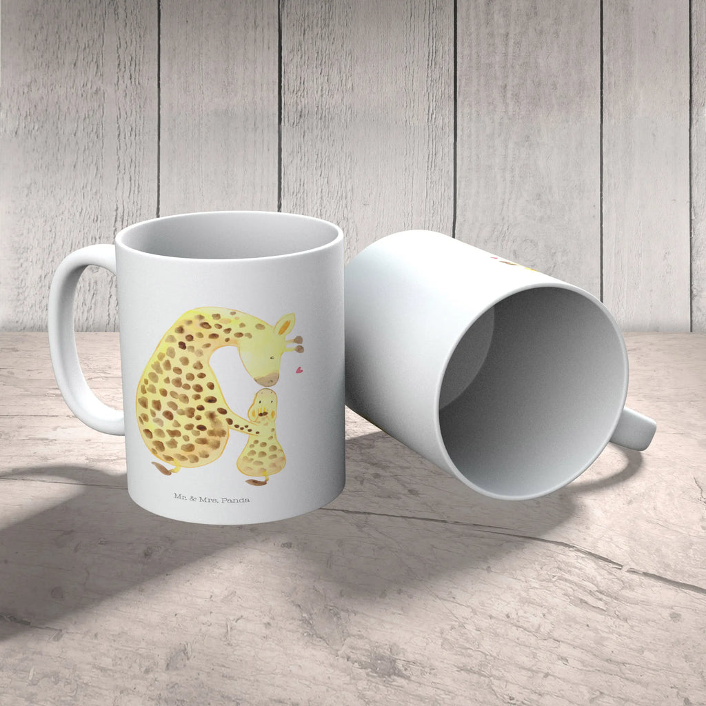 Tasse Giraffe mit Kind Tasse mit Motiven, Tasse mit Zitaten, Teetasse, Keramiktasse, Tasse, Bürotasse, Geschenktasse, Kaffeetasse, Porzellantasse, Afrika, Wildtiere, Mutter, Sohn, Giraffe, Lieblingsmensch, Tochter, Kind, Mama