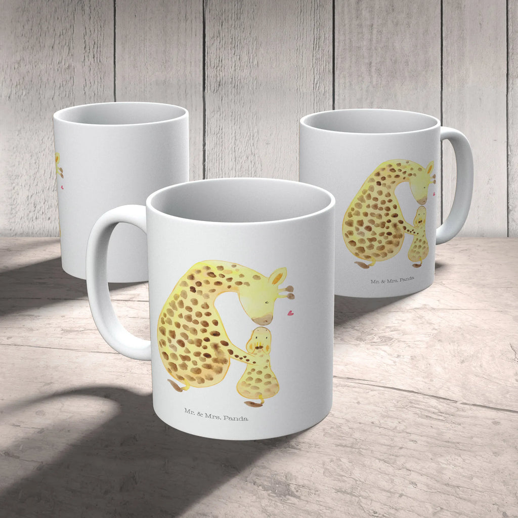 Tasse Giraffe mit Kind Tasse mit Motiven, Tasse mit Zitaten, Teetasse, Keramiktasse, Tasse, Bürotasse, Geschenktasse, Kaffeetasse, Porzellantasse, Afrika, Wildtiere, Mutter, Sohn, Giraffe, Lieblingsmensch, Tochter, Kind, Mama