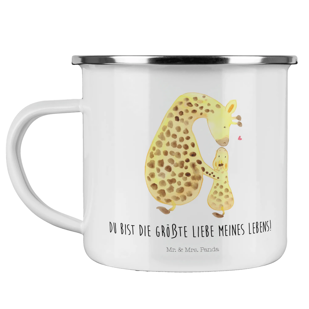 Enamel camping mug giraffe child backpacking mug, steel mug for camping, outdoor cup, hiking mug, camper mug, metal cup, enamel camping cup, travel mug, tin coffee cup, lightweight camping mug, bushcraft mug, adventure mug, campfire mug, camp coffee mug, camping mug, stainless steel drinking cup, camping metal cup, metal camping mug, enamel mug, enamel drinking mug, Africa, mum, son, favourite person, daughter, mother, giraffe, child