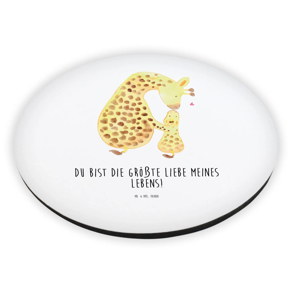 Round magnet giraffe child magnet, refrigerator magnets, magnetic board, office magnet, calendar magnet, refrigerator magnet, Africa, favourite person, mother, giraffe, daughter, mum, son, child