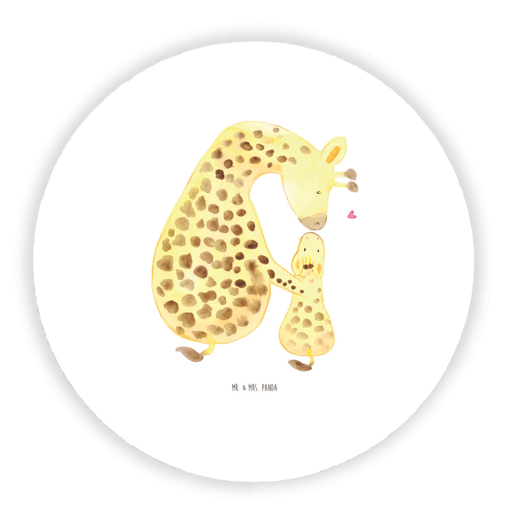 Round magnet giraffe child magnet, refrigerator magnets, magnetic board, office magnet, calendar magnet, refrigerator magnet, Africa, favourite person, mother, giraffe, daughter, mum, son, child
